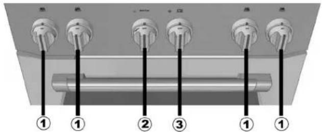 Forza FR366SE - Panneau de Commande Cuisinière 30" - 1