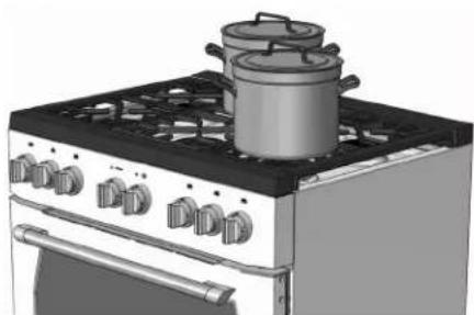 Forza FR366SE - WARNING: To avoid risk of serious injury, damage to appliance or cookware, please observe the following: - 1