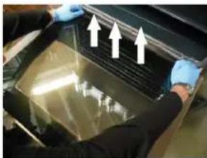 Forza FR366SE - Limpieza del cristal interno de la puerta - 2