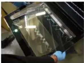 Forza FR366SE - Limpieza del cristal interno de la puerta - 4
