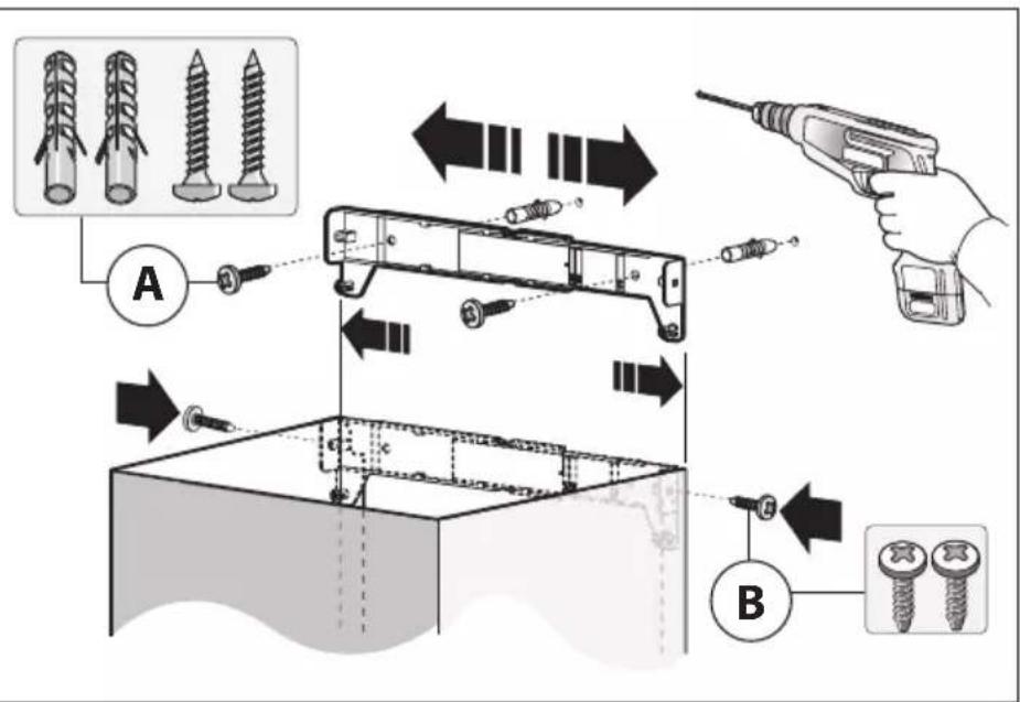 Diagram illustrating screwdriver tool application and assembly process, showing tool positioning and component assembly steps