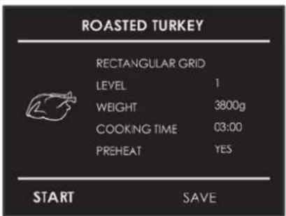 Forza FOSP30S - Select an already-set recipe: - 1
