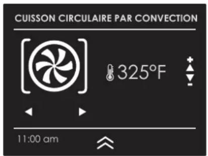 Forza FOSP30S - Pour sélectionner FAST PREHEAT : - 1