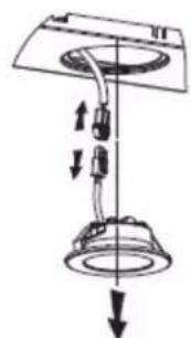 Glem Gas GHS972BK - REPLACING THE BULB: - 3