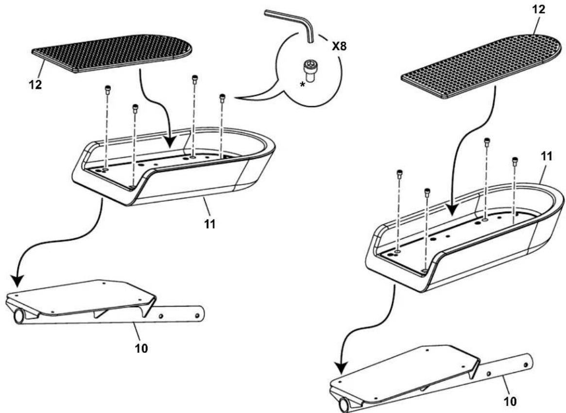 BOWFLEX Max Trainer SE - Fixez les pattes à l'ensemble cadre - 5