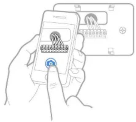HONEYWELL RTH7560E1001/E - Take a picture of how your wiring looks right now. - 1