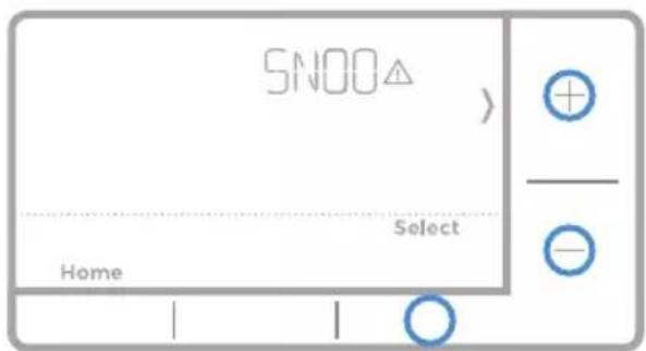 HONEYWELL RTH7560E1001/E - Alerts screen - 4