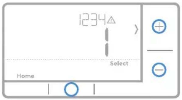 HONEYWELL RTH7560E1001/E - Alert screen - 3