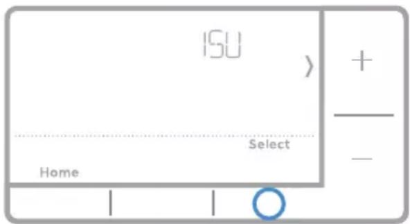 HONEYWELL RTH7560E1001/E - Advanced menu - 2