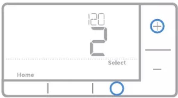 HONEYWELL RTH7560E1001/E - Advanced menu - 3