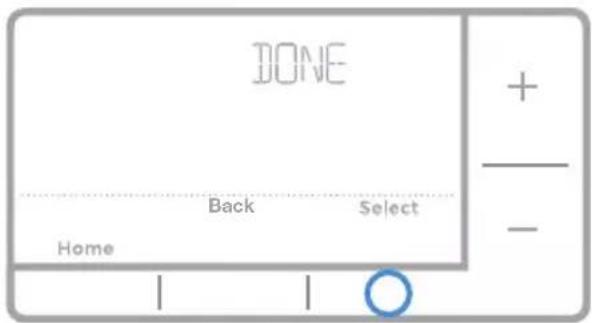 HONEYWELL RTH7560E1001/E - Menu avancé - 4