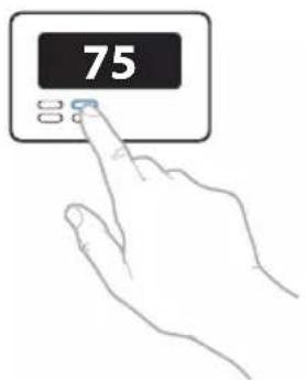 HONEYWELL RTH7560E1001/E - Vérifiez que l'appareil n'est pas sous tension. - 1