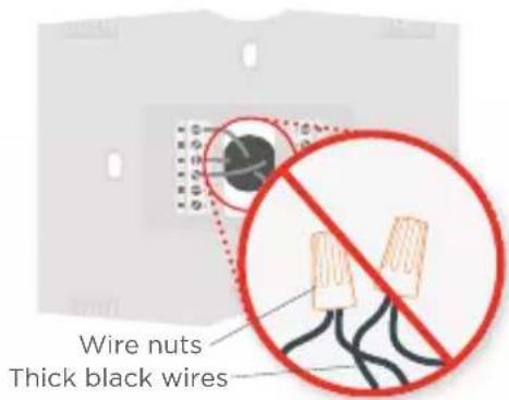 HONEYWELL RCH9310WF - Make sure there are no 120-240V wires - 2