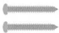HONEYWELL RCH9310WF - Use the provided screws to mount the wall plate - 1