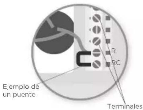 HONEYWELL RCH9310WF - Retire los puentes - 1