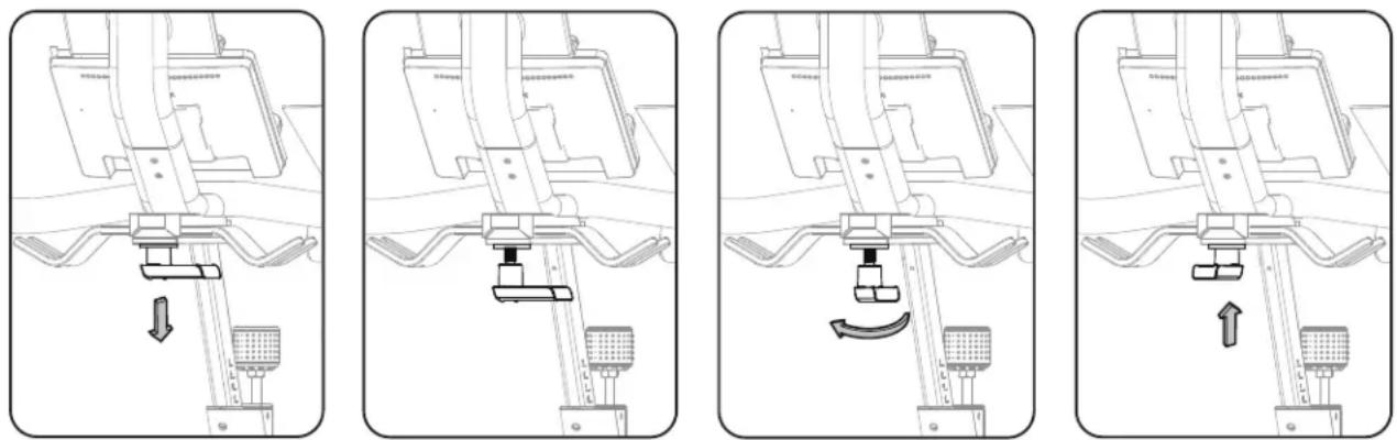 BOWFLEX IC Bike SE - Ajustement/réglage du guidon - 3