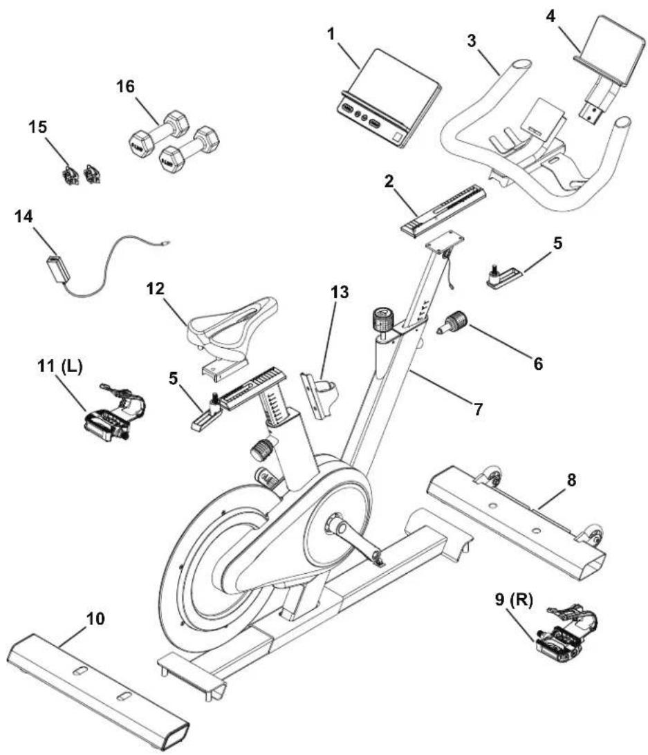 BOWFLEX IC Bike SE - Conseils de base pour l'assemblage - 2
