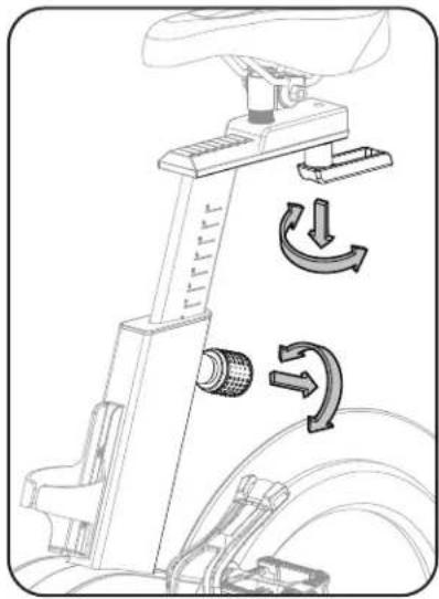 BOWFLEX IC Bike SE - Réglage du siège - 3