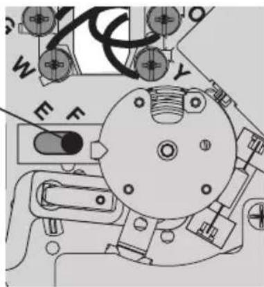 HONEYWELL YCT50K1006 - Set fan operation switch (CT51/CT55) - 1