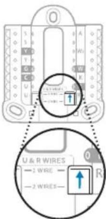 HONEYWELL RTH5160D1003/E - Si vous avez un fil R (R, Rh ou Rc) - 1