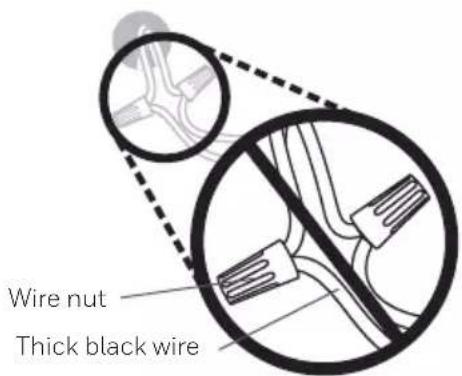 HONEYWELL RTH5160D1003/E - Make sure there are no 120/240V wires. - 3