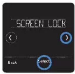 HONEYWELL RCHT8612WF2005/W - Aplicar una configuración de bloqueo de la pantalla - 1