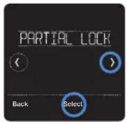 HONEYWELL RCHT8612WF2005/W - Application d'un paramètre de verrouillage de l'écran - 2