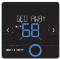 HONEYWELL RCHT8612WF2005/W - Configurar el control de la temperatura basado en la ubicación y la programación inteligente en la aplicación Lyric - 7