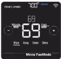 HONEYWELL RCHT8612WF2005/W - Habilitar o deshabilitar la respuesta inteligente - 1