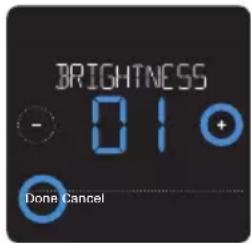 HONEYWELL RCHT8612WF2005/W - Ajustar el brillo de la luz de fondo - 2
