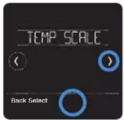 HONEYWELL RCHT8612WF2005/W - Choosing Fahrenheit or Celsius - 1