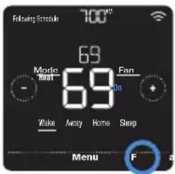HONEYWELL RCHT8612WF2005/W - Remarques : - 1