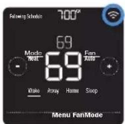 HONEYWELL RCHT8612WF2005/W - Estado de la conexión Wi-Fi - 7