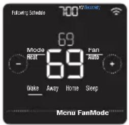 HONEYWELL RCHT8612WF2005/W - Enabling/disabling Smart Response - 4