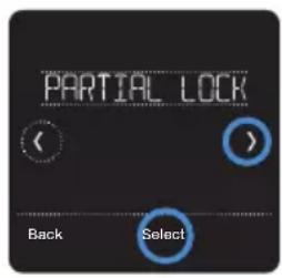 HONEYWELL RCHT8612WF2005/W - Aplicar una configuración de bloqueo de la pantalla - 2