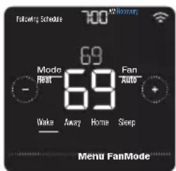 HONEYWELL RCHT8612WF2005/W - Paramètres Wi-Fi - 2