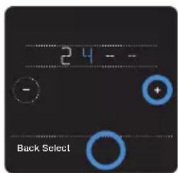 HONEYWELL RCHT8612WF2005/W - Unlocking the screen - 2