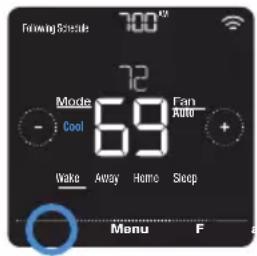 HONEYWELL RCHT8612WF2005/W - Selecting system mode - 2