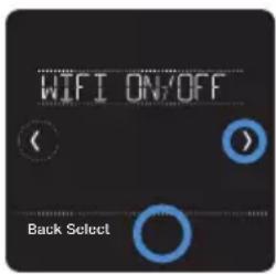 HONEYWELL RCHT8612WF2005/W - Turning thermostat Wi-Fi on and off - 1