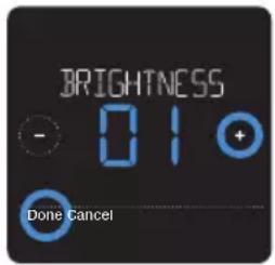 HONEYWELL RCHT8612WF2005/W - Adjusting backlight brightness - 2