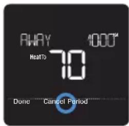 HONEYWELL RCHT8612WF2005/W - Remarques : - 11