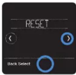 HONEYWELL RCHT8612WF2005/W - Reiniciar el termostato al programa predeterminado - 1