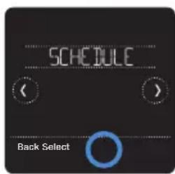 HONEYWELL RCHT8612WF2005/W - Setting a time-based schedule on the thermostat - 6