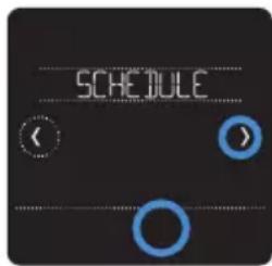 HONEYWELL RCHT8612WF2005/W - Setting a time-based schedule on the thermostat - 1