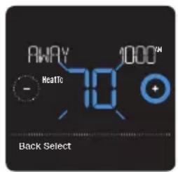 HONEYWELL RCHT8612WF2005/W - Setting a time-based schedule on the thermostat - 4