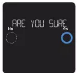 HONEYWELL RCHT8612WF2005/W - Selecting a reset option - 2