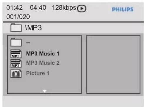 PHILIPS DVP3256K - 播放 MP3 / WMA 碟片 MP - 1
