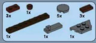 Collection of 3D-printed mechanical components with varying sizes (1x, 3x, 5x) shown in different orientations and colors (no text or symbols present)