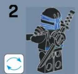Illustration of a stylized armored figure with dynamic motion arrows (no text or symbols)