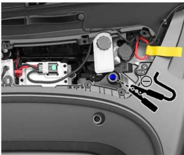 TESLA Model 3 (2017) - Démarrage-secours de la batterie (lithium-ion) basse tension - 3
